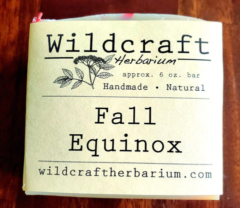 Fall Equinox soap bar